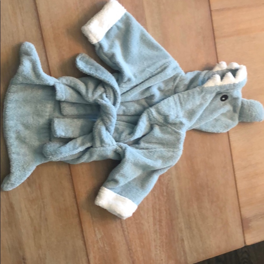 Shark infant robe